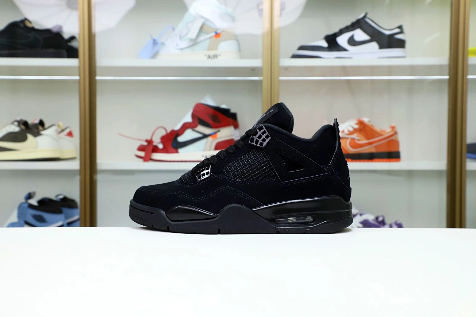 RETRO 2020 4 CAT' AIR JORDAN 'BLACK 0110